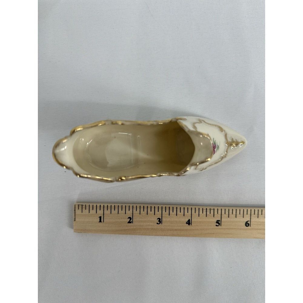 LENOX USA VICTORIAN PORCELAIN SHOE Black Brand Stamp‎ - Picture 8 of 9
